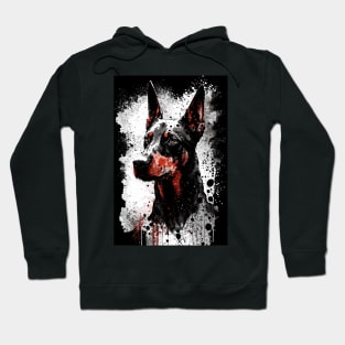 Doberman Portrait Hoodie